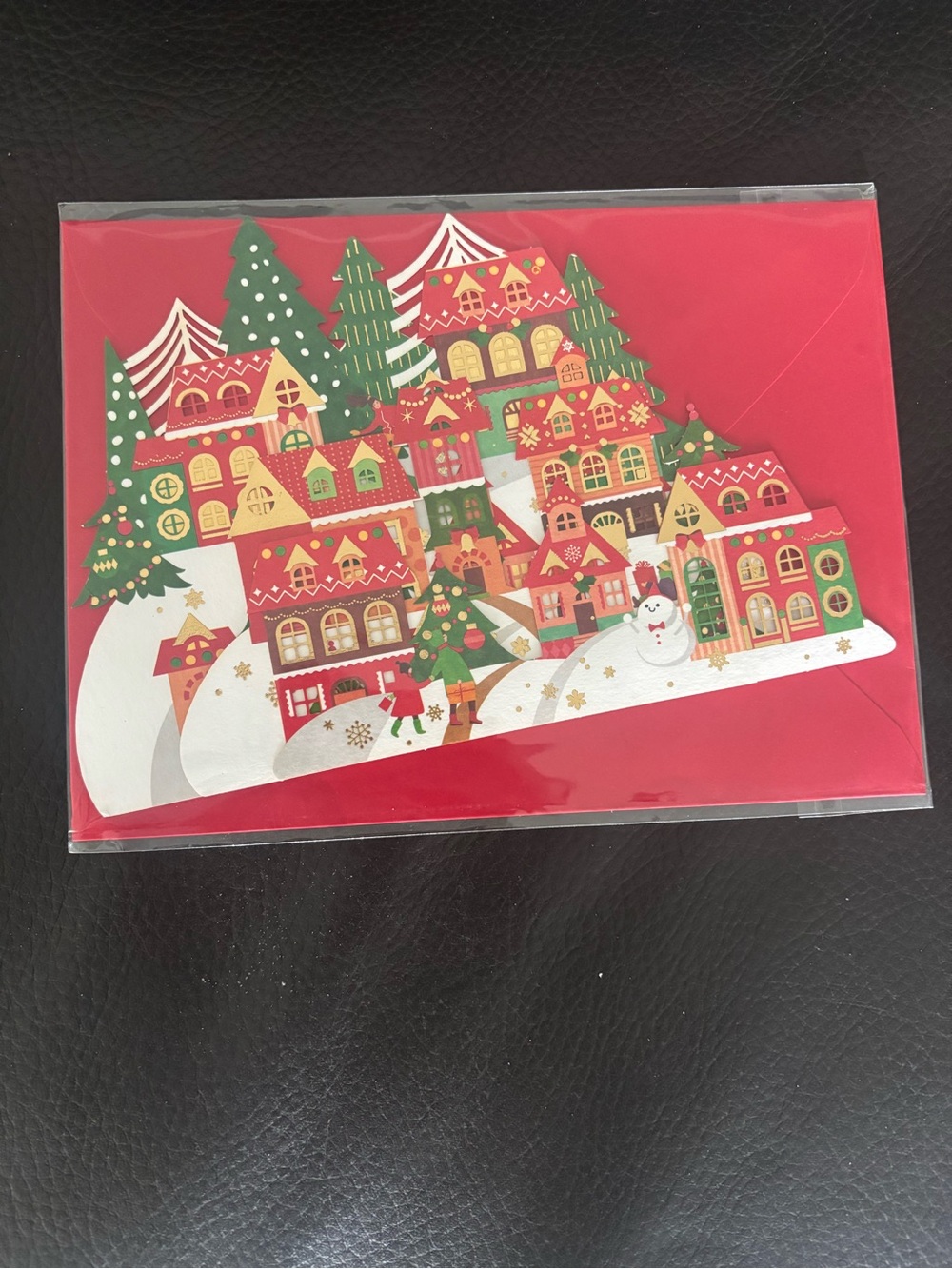 Christmas Village Pop Up Card - Picture 4 of 5